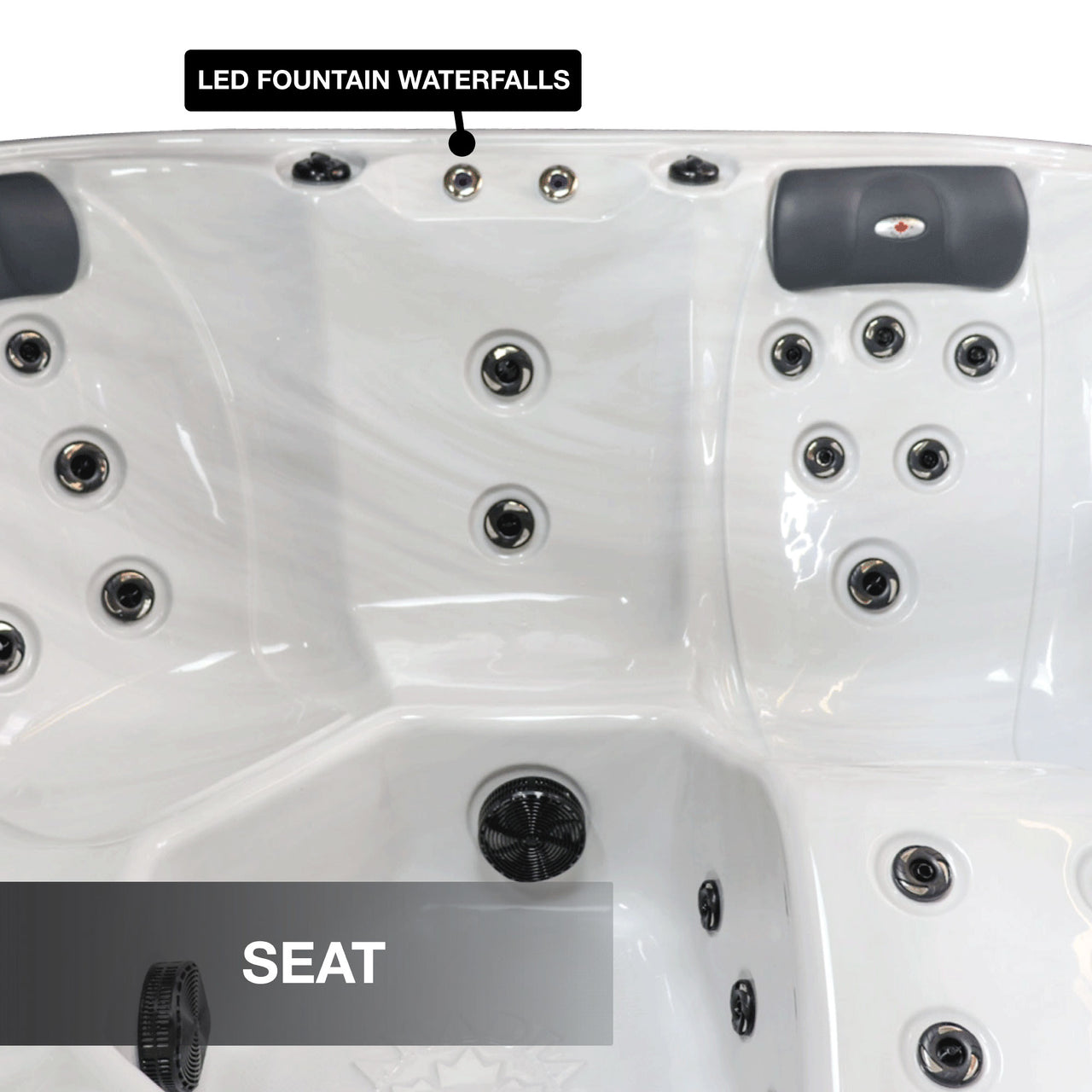 Canadian Spa Company Cambridge 6-Person 34-Jet Hot Tub