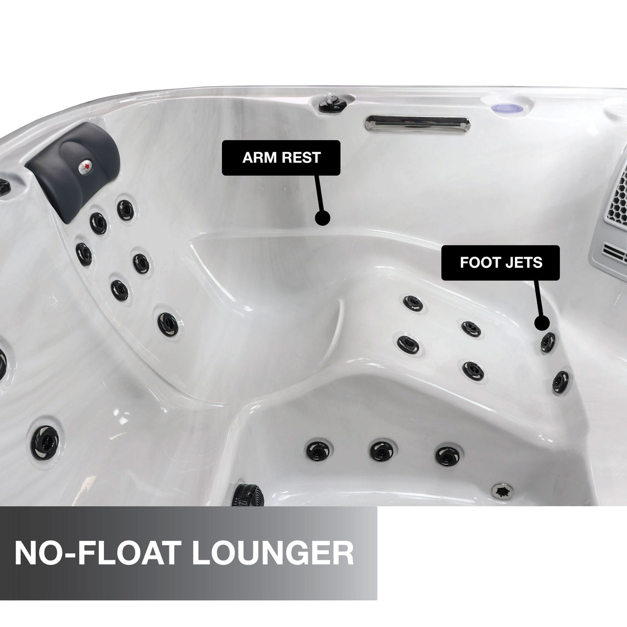 Canadian Spa Company Cambridge 6-Person 34-Jet Hot Tub